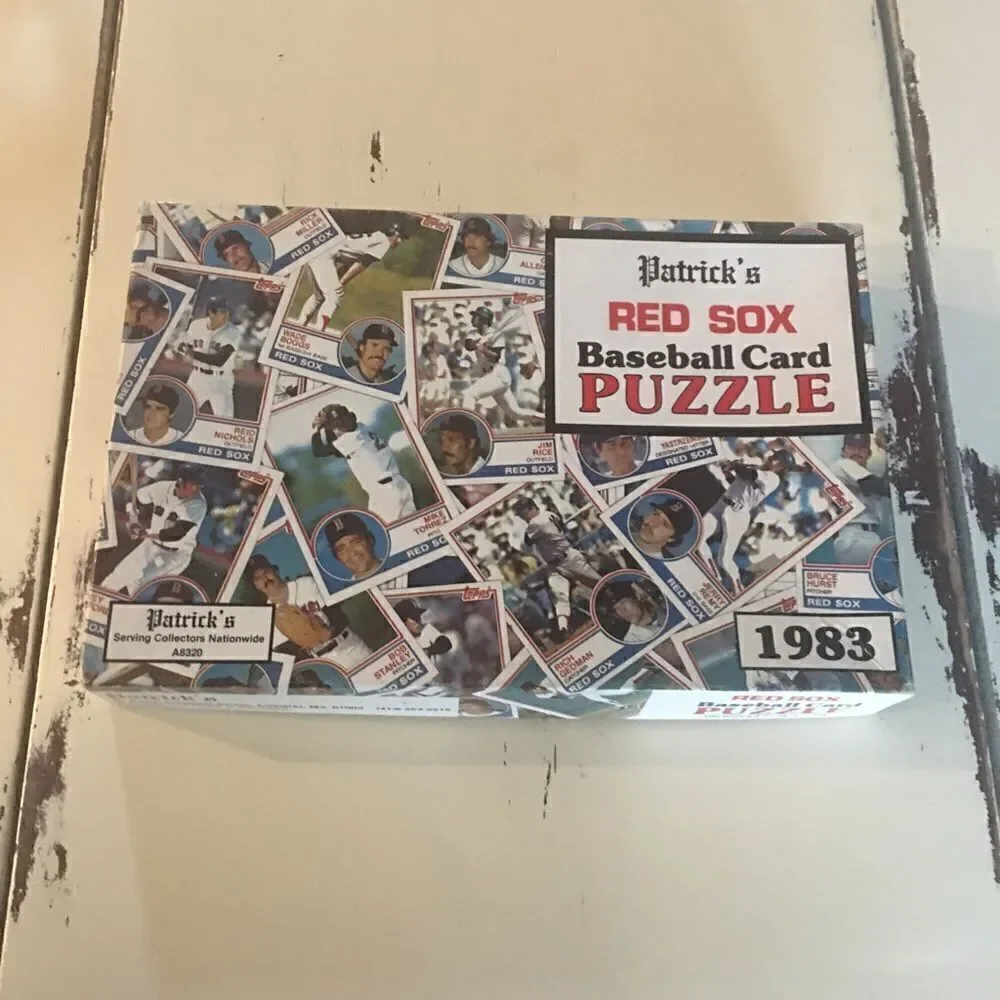 1983 Vintage Boston Red Sox puzzle